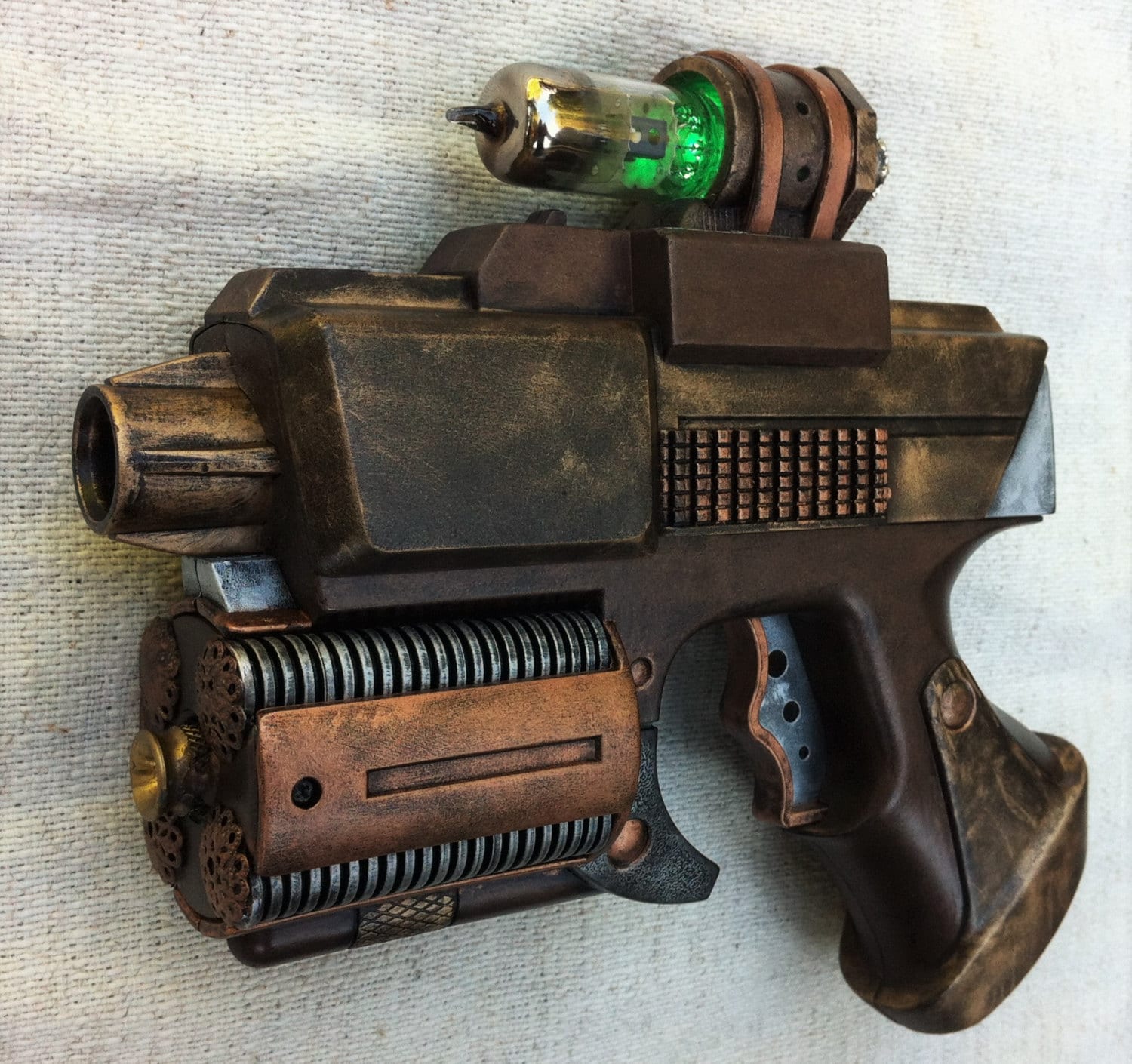 Steampunk Nerf Gun Cosplay Pistol