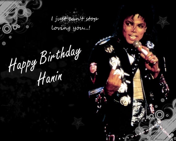 Michael Jackson Edible Cake Topper By ReignsShop On Etsy