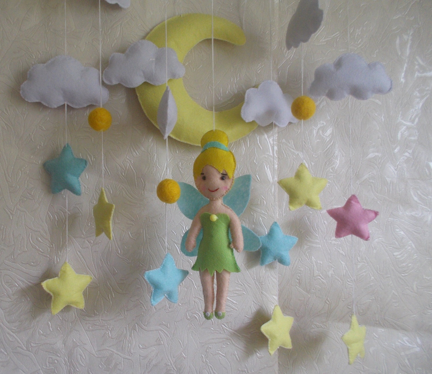 Baby crib mobile FairyBaby Disney mobilenursery Fairy