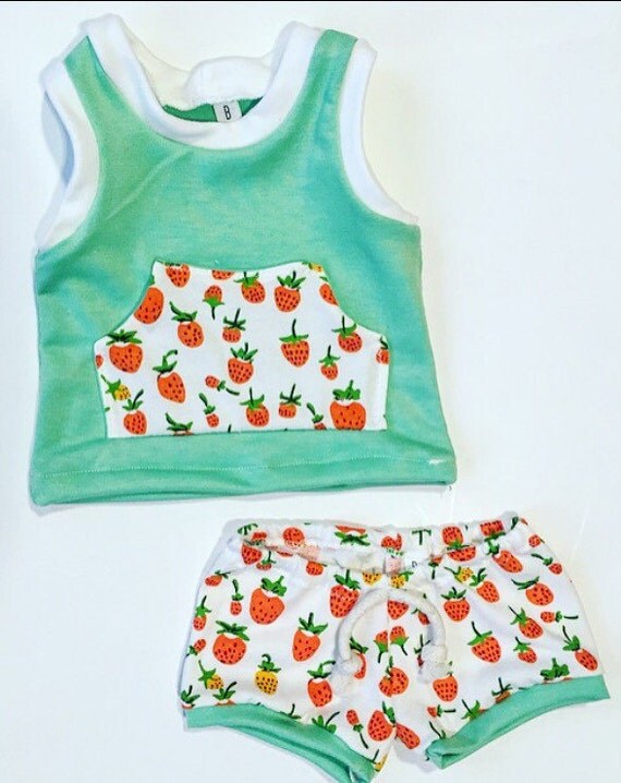 Organic baby clothes / organic / baby girl clothes by BornApparel