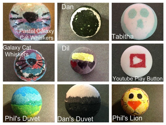 Dan And Phil Inspired Bath Bombs