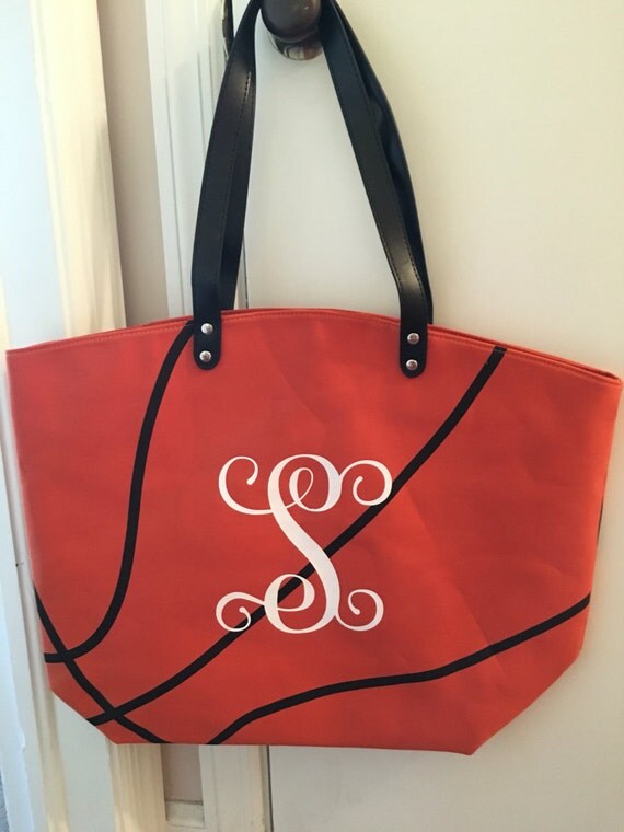 Basketball Canvas Tote Bags Personalized Basketball Bags