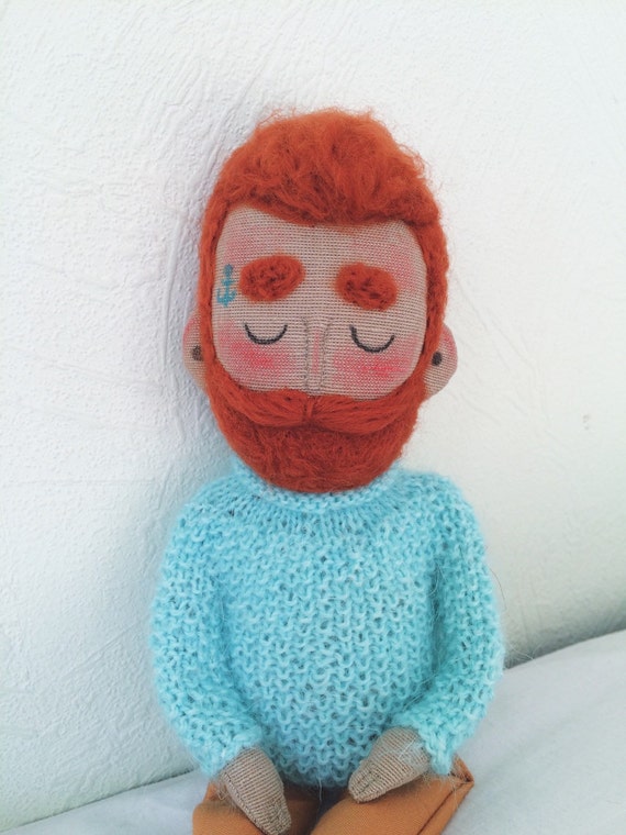 doll with beard