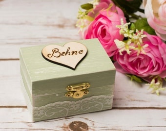 wedding ring box aqua mint white ring bearer box ring pillow personalized ring holder shabby chic - Rustic Chic Decor wedding ring box aqua mint white ring bearer box ring pillow personalized ring holder shabby chic - Rustic Chic Decor
