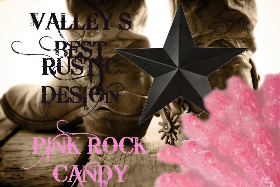 Pink Rock Candy Wax Tarts by valleysbest on Etsy