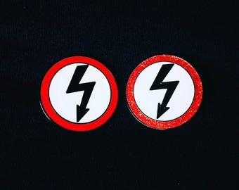 Handmade Antichrist Superstar Marilyn Manson Lapel Pin