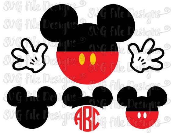 Download Mickey Mouse Head / Ears / Hands / Pants Disney by ...