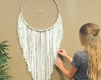 XL Dream Catcher, Dream Catcher, Large Dreamcatchers, Boho Dreamcatcher, Bohemian Decor, Home Decor, Wall Hangings, Modern Wallhanging