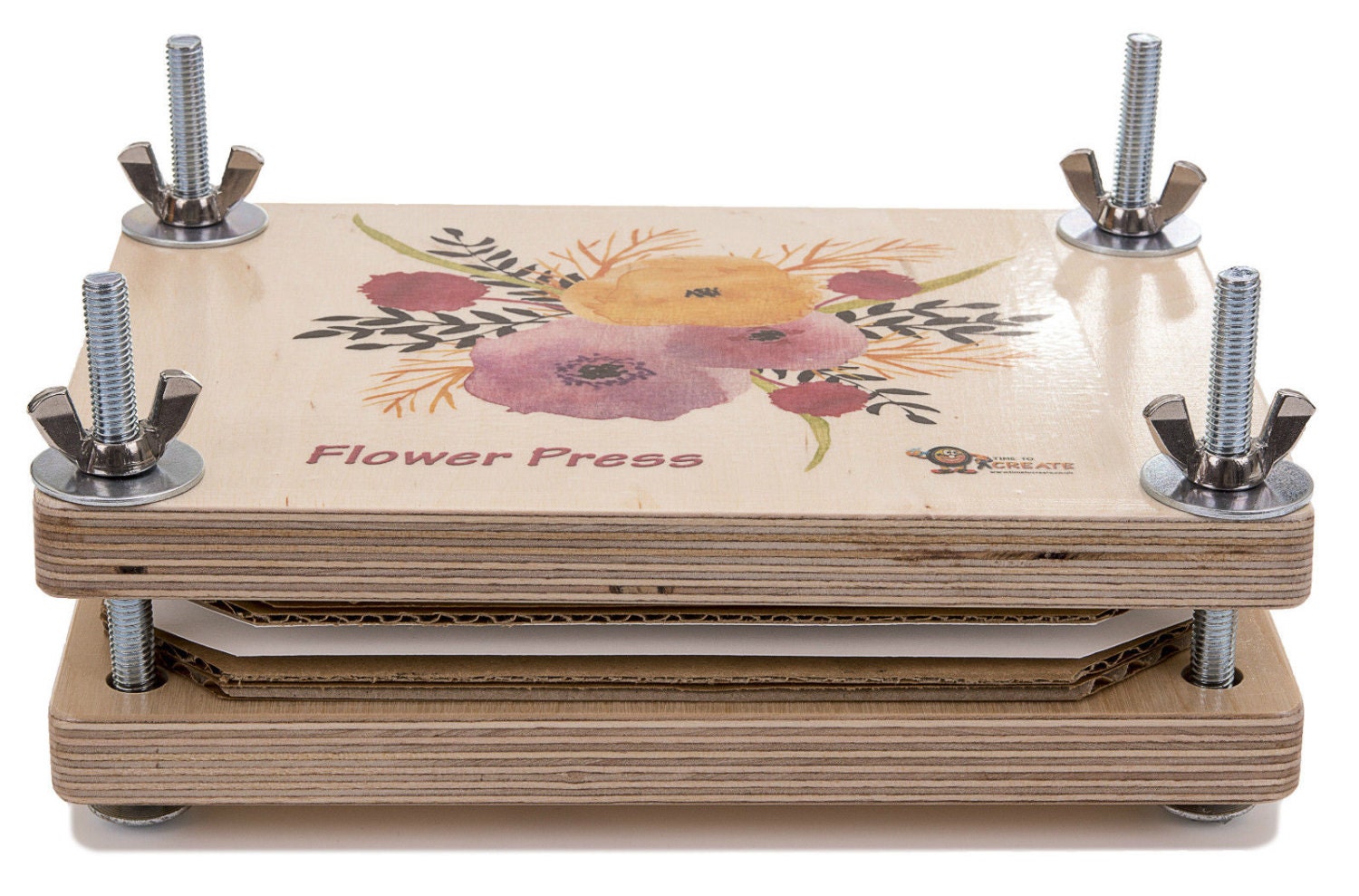 Flower Press Deluxe Wooden Kit Best Quality Will Not Bend