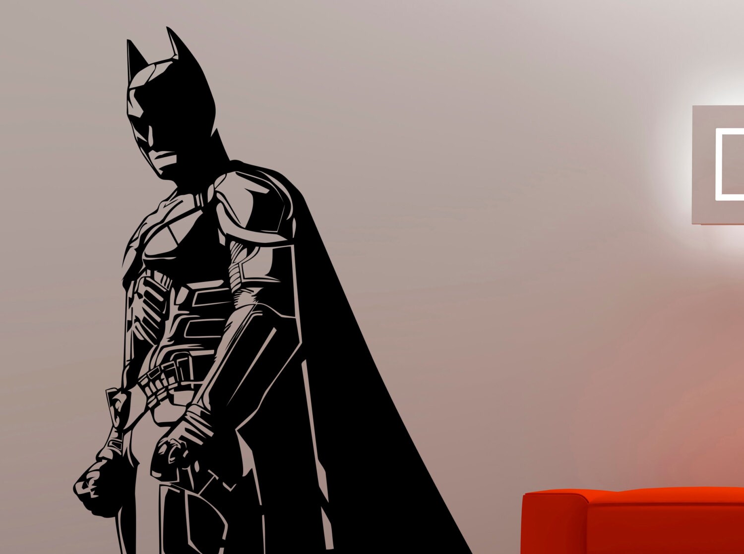 Batman Wall Decal Super Hero Stickers Marvel Comics Decals