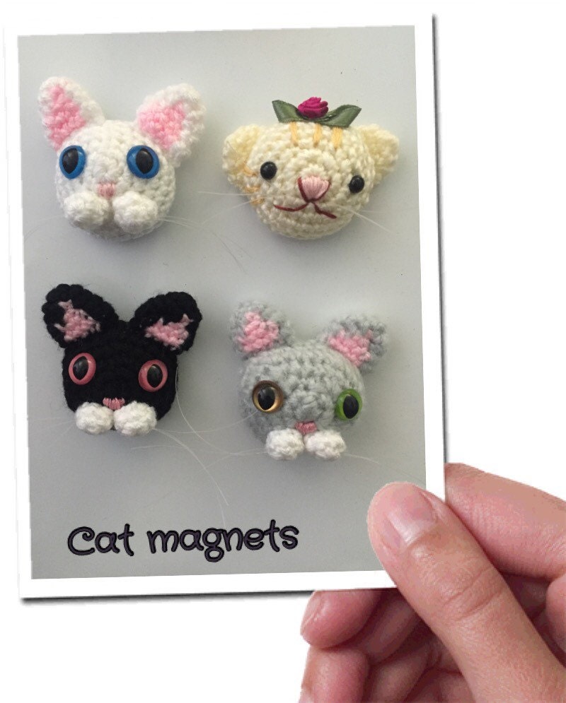 Fridge Animal crochet Cat Crochet