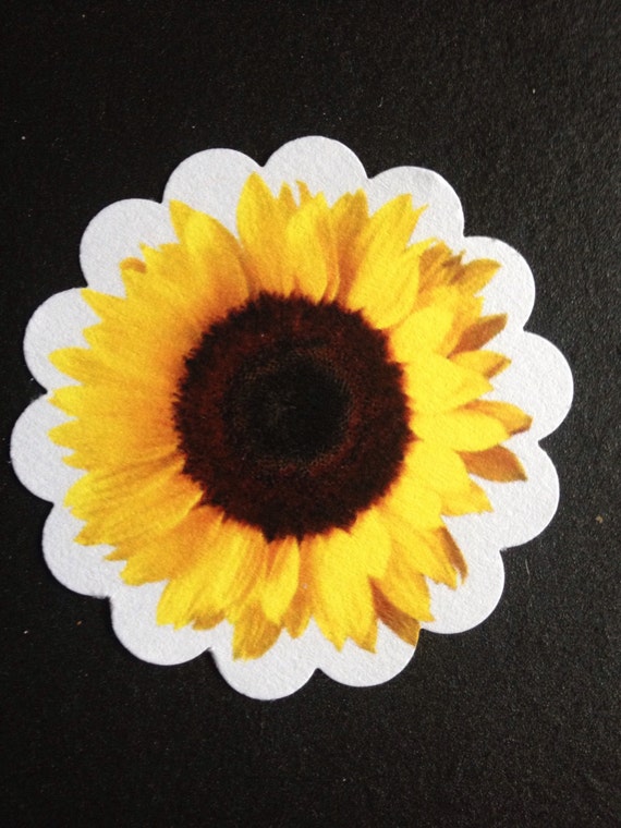 sunflower gift tags choose your own amount