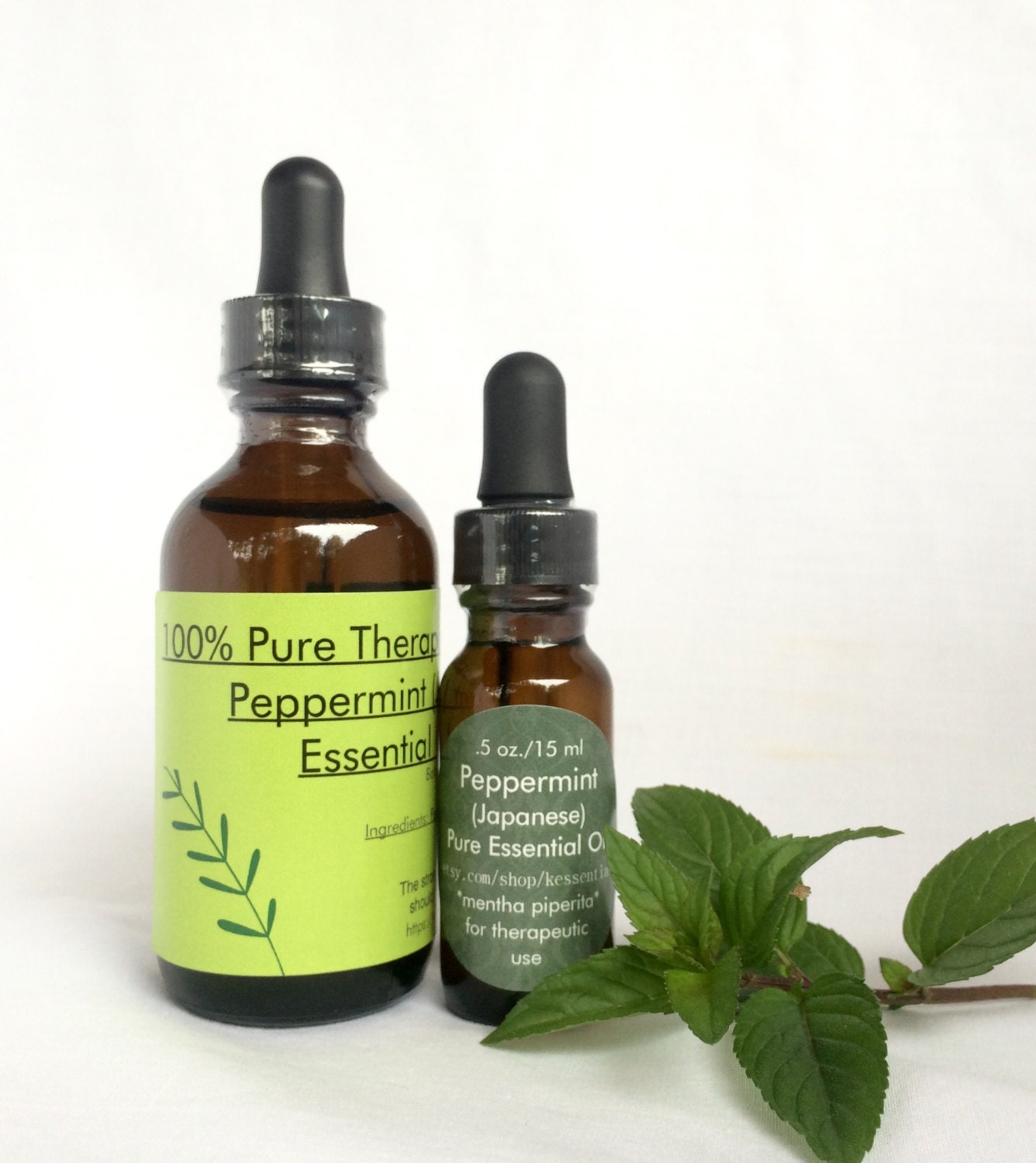 Peppermint Japanese Therapeutic Essential Oil 15ml By Kessential