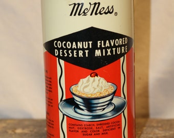 Vintage McNess desert tin