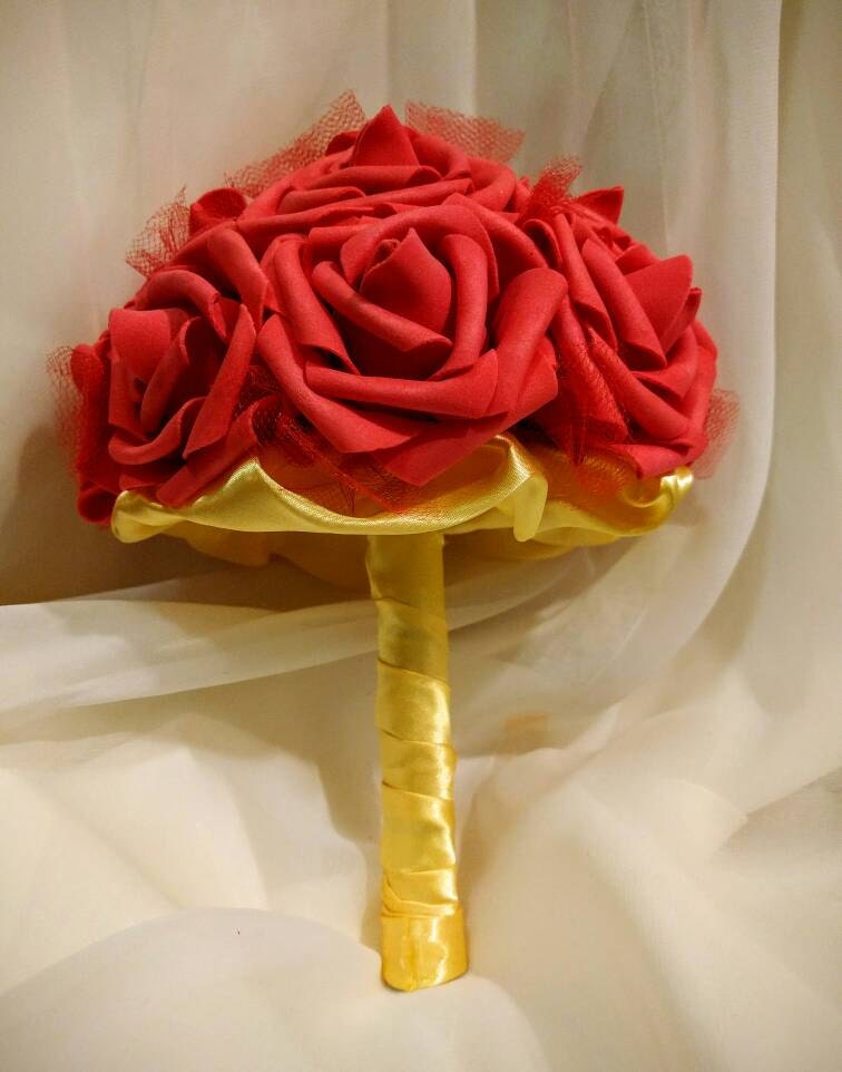 Disneys Beauty and the Beast / Belle inspired Bouquets for