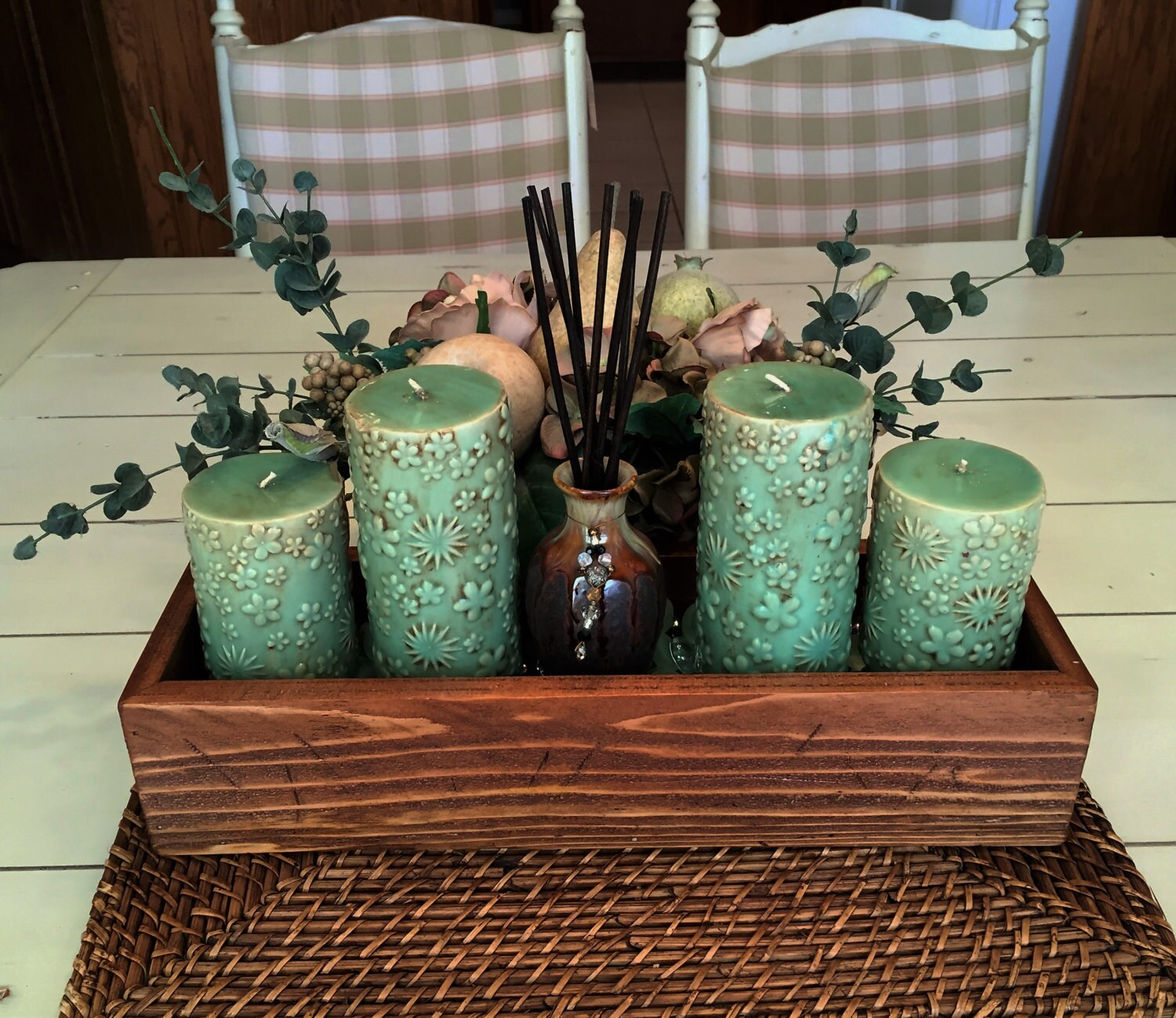 Rustic Box Centerpiece 10