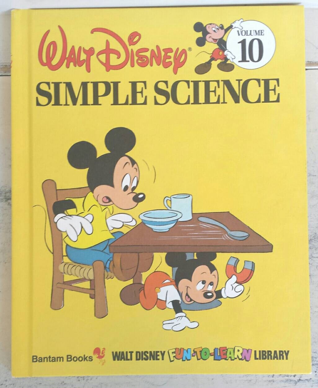 Vintage Walt Disney Book Fun To Learn Library Series Volume