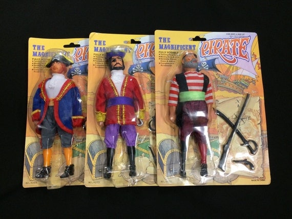 pirate action figures 1970s