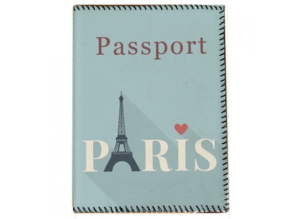 Passport cover Paris Passport holder Passport case