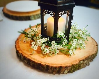 12" Set of 10! Wood Slices! Wedding centerpieces! Wood centerpieces, wood slabs, wood chargers, centerpiece wood slab, rustic wedding decor!