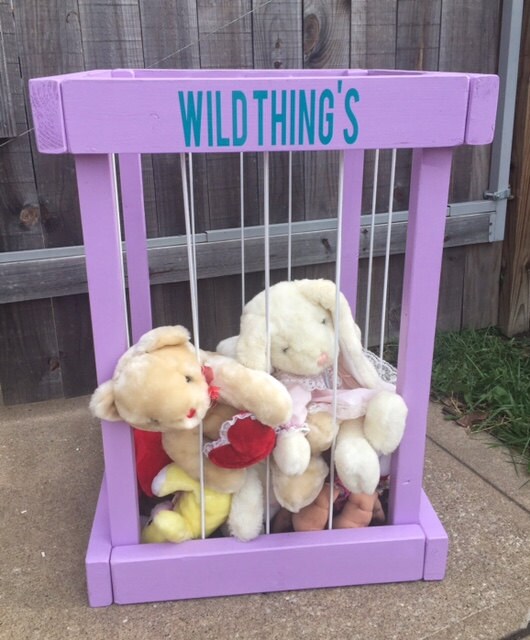 Toy Box stuffed animal zoo my zoo stuffed animal holder