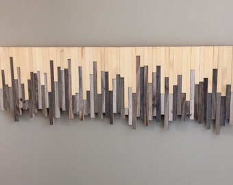 Wall Art - Large Rustic Meets Modern