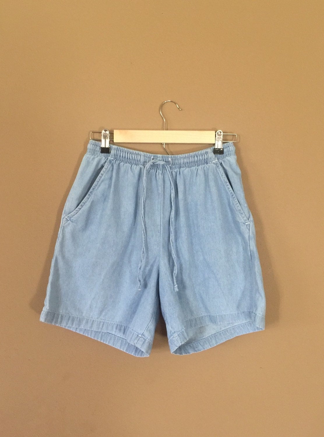 90s High Waisted Shorts / 90s Cotton Shorts / 90s hip hop