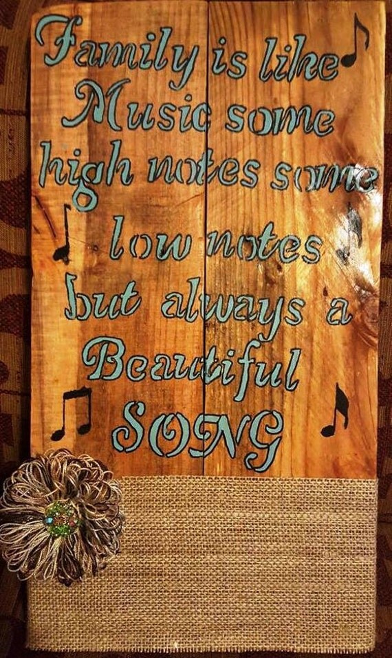 Items similar to Family wooden wall art on Etsy