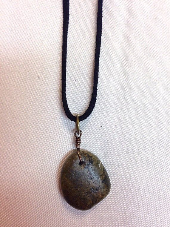 Items similar to Ocean Stone Pendant on Etsy