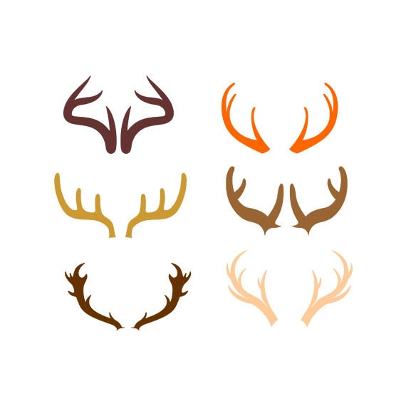 Free transparent deer antlers vectors and icons in svg format. 