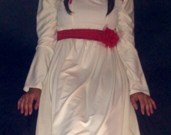 Annabelle Costume, Halloween Costume, Women's Costume, Conjuring, Women's Clothing, Doll Costume