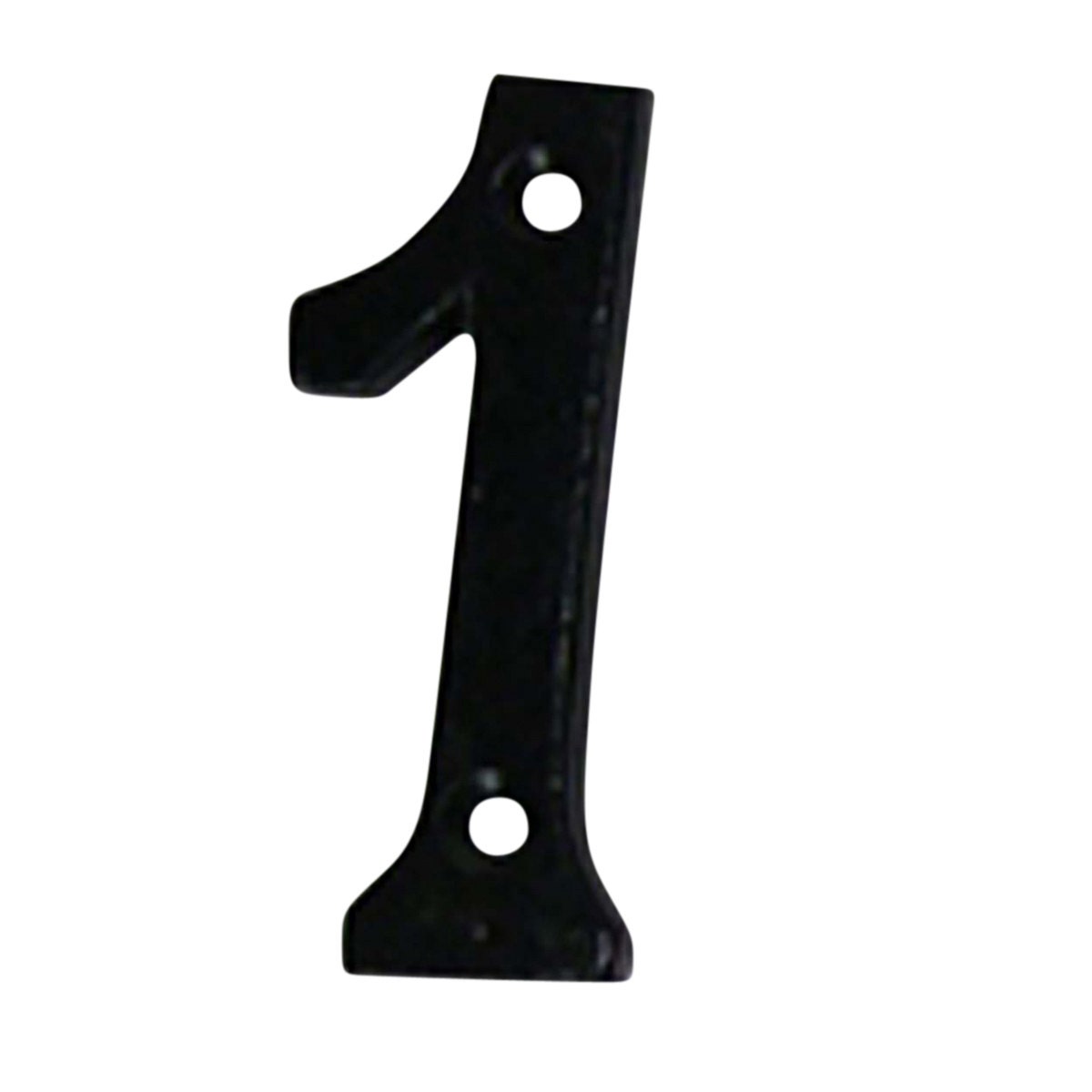 Number 1 House Number Black Wrought Iron 4h by TheRenovatorsSupply