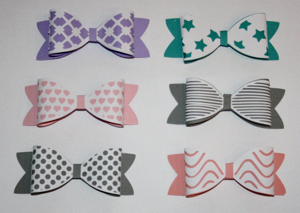 Download Bow, 3d, layered SVG Cut file, template, bow tie ...