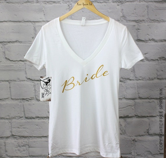 Bride TShirt. Bridal Shower Gift. Bride Shirt. Bride Tee.