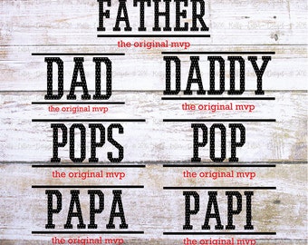 Pops Youre Tops SVG Dad SVG Gift from Kids by KellyLollarDesigns