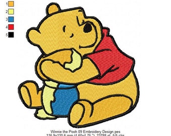 Items similar to 20 Winnie the Pooh embroidery design on Etsy