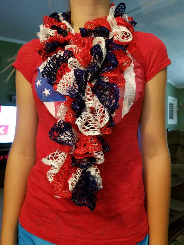 Sashay specialty yarn scarves