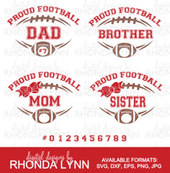 Download SALE Football SVG dxf eps jpg png Proud Football Dad