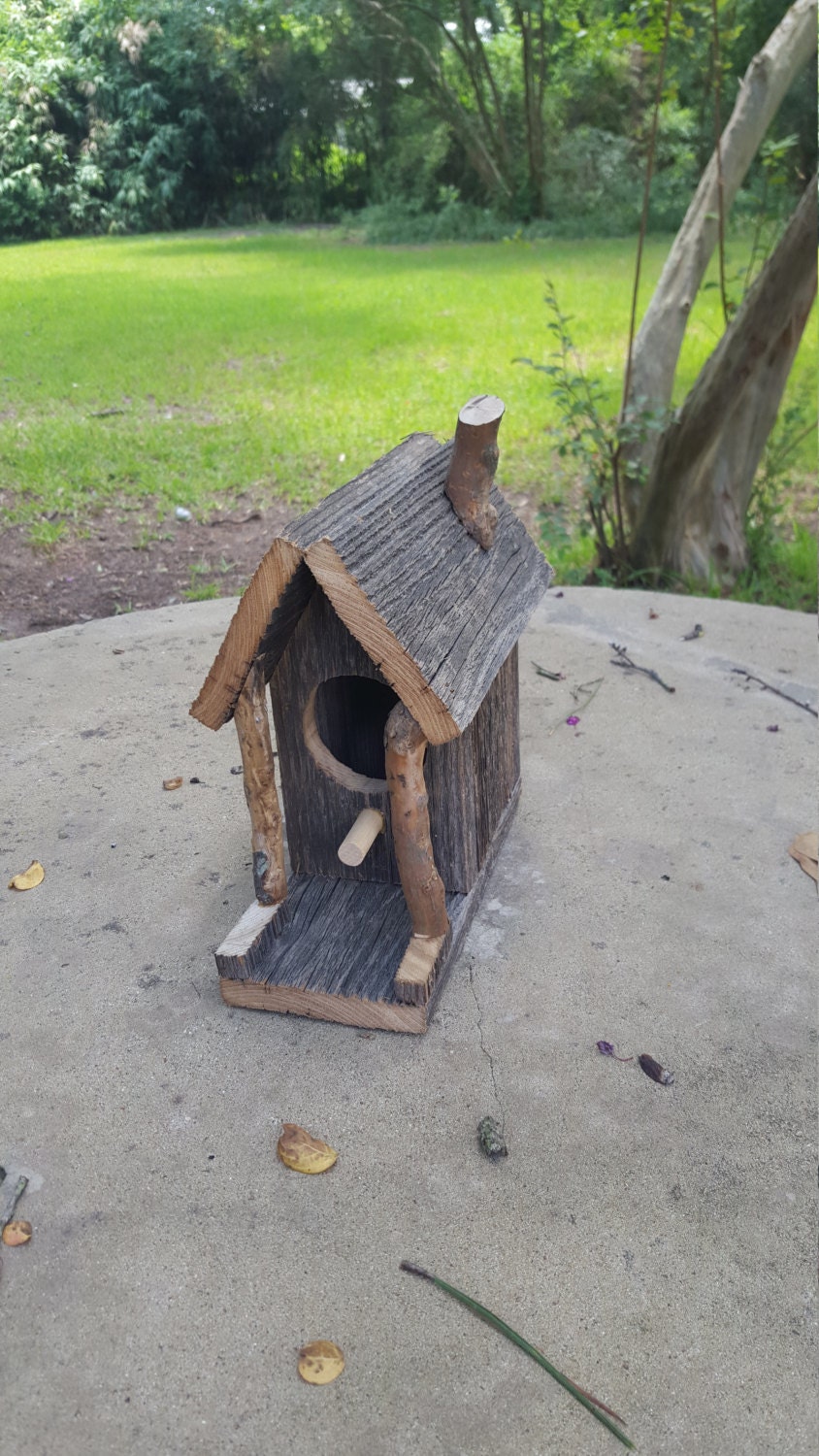 Handmade Bird House by CoburnWoodDesign on Etsy