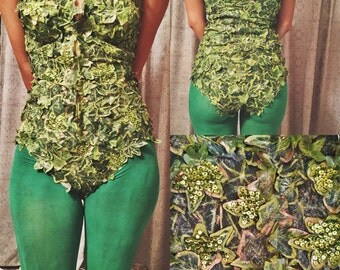 Very detailed Poison ivy costume