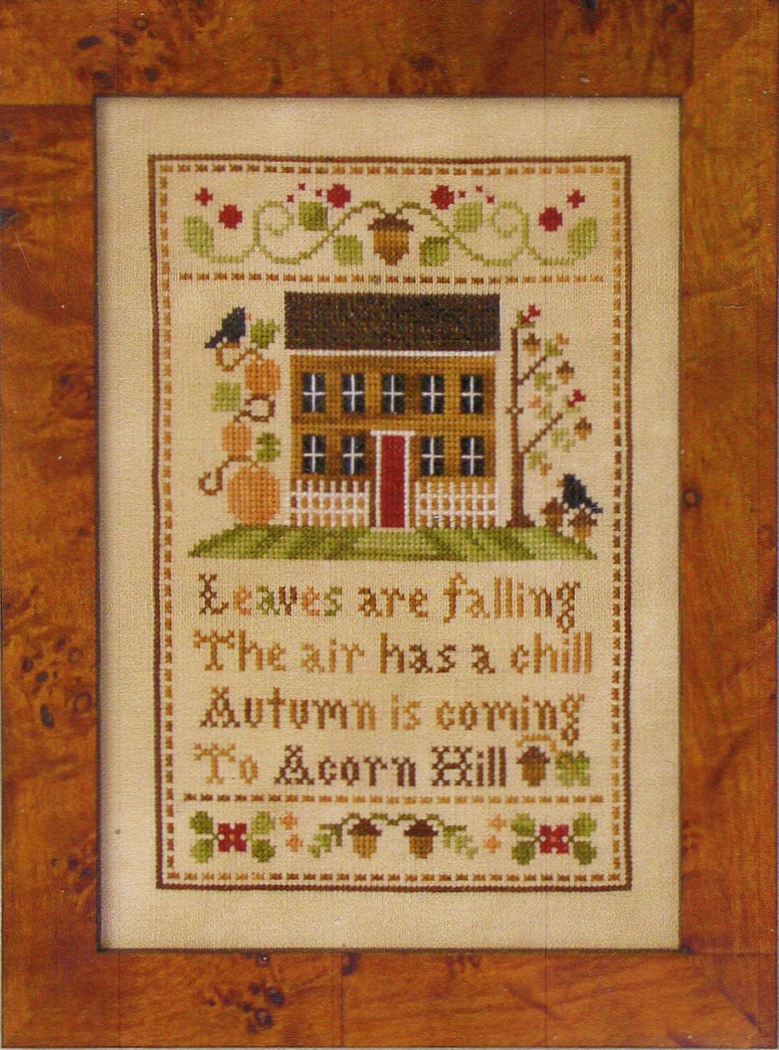 Acorn Hill by Little House Needleworks Counted Cross Stitch