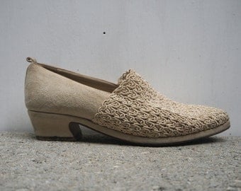 Crochet & Suede Pied a Terre Shoes