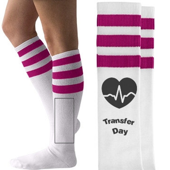 IVF Embryo Transfer Day Socks Infertility Socks