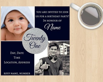 18Th Birthday Invitations Male 9