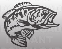 Popular items for fishing svg on Etsy