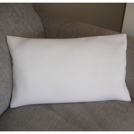 Bright White 12x20 Oblong Bolster Pillow Cover 20x12 by ...