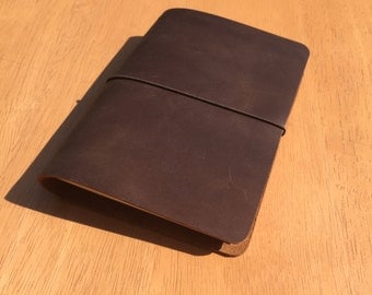 A6 Traveller's Notebook - Fauxdori - Midori Style - Choice of 18 Colours