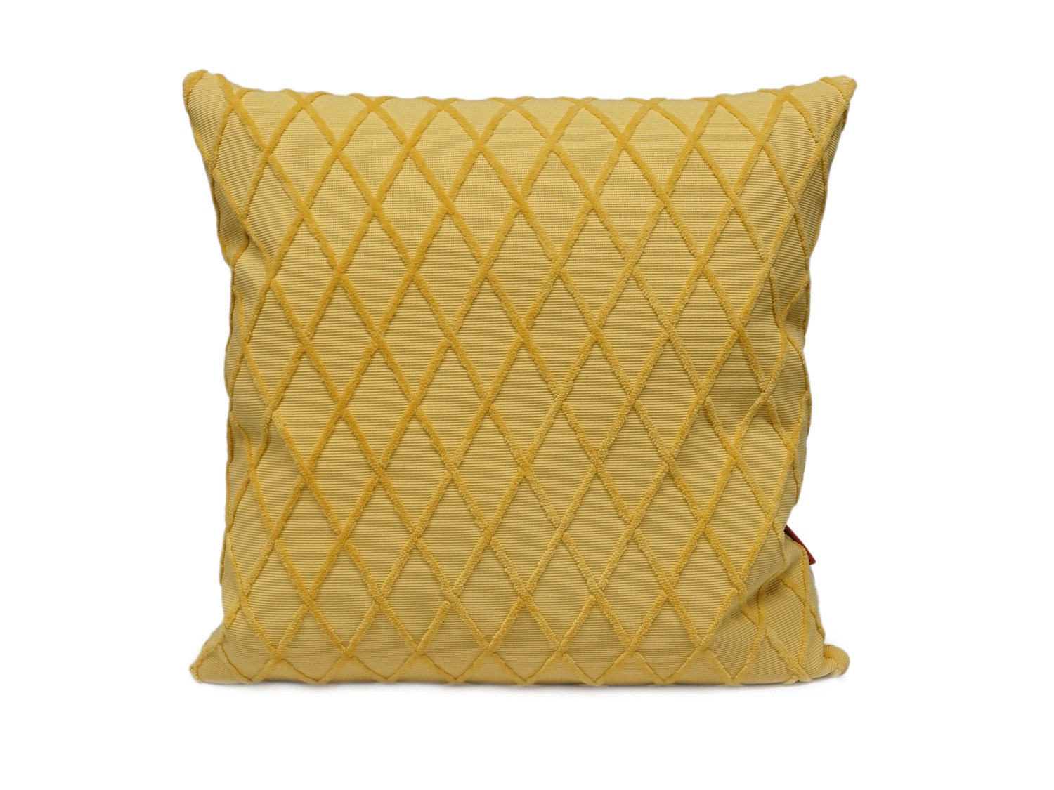 Yellow Cushion Cover Throw Pillow Geometric Pillow by EllaOsix