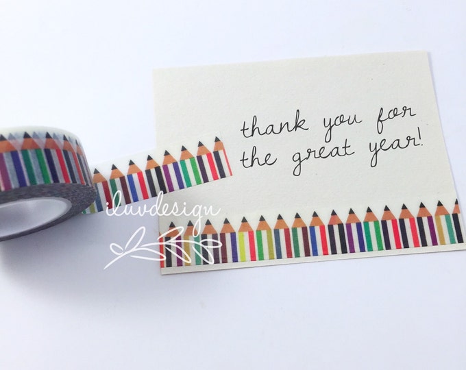 Pencils Washi Tape • Back to School (135789)