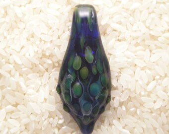 EMBLEM Lampworked Borosilicate Glass Pendant